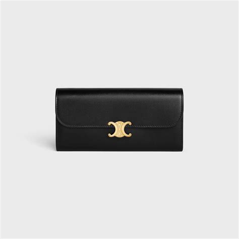 celine large triomphe wallet|Celine detachable wallet.